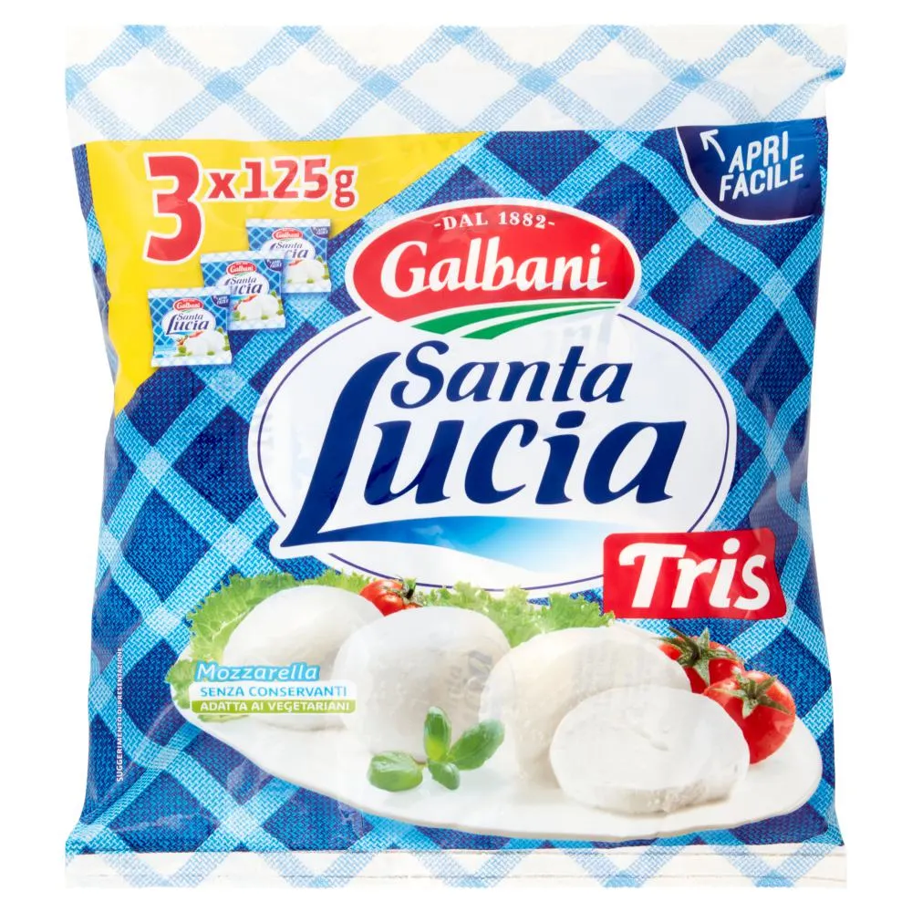 Galbani Santa Lucia Mozzarella 3 x 125 g