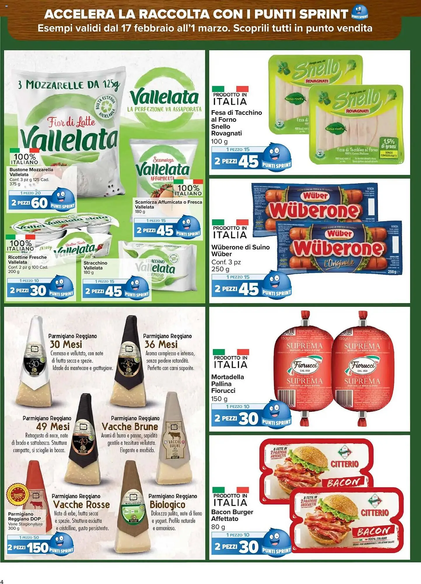 Volantino Carrefour Market da 17 febbraio a 1 marzo di 2026 - Pagina del volantino 4