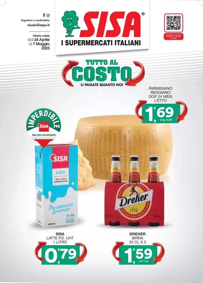 Tutto al costo da 24 aprile a 9 maggio di 2025 - Pagina del volantino 1