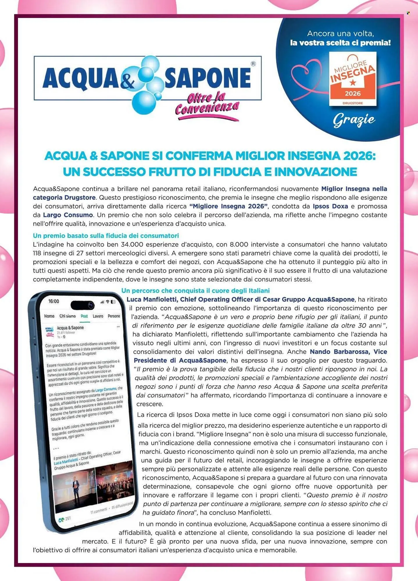 Volantino Acqua & Sapone da 26 aprile a 16 maggio di 2026 - Pagina del volantino 2