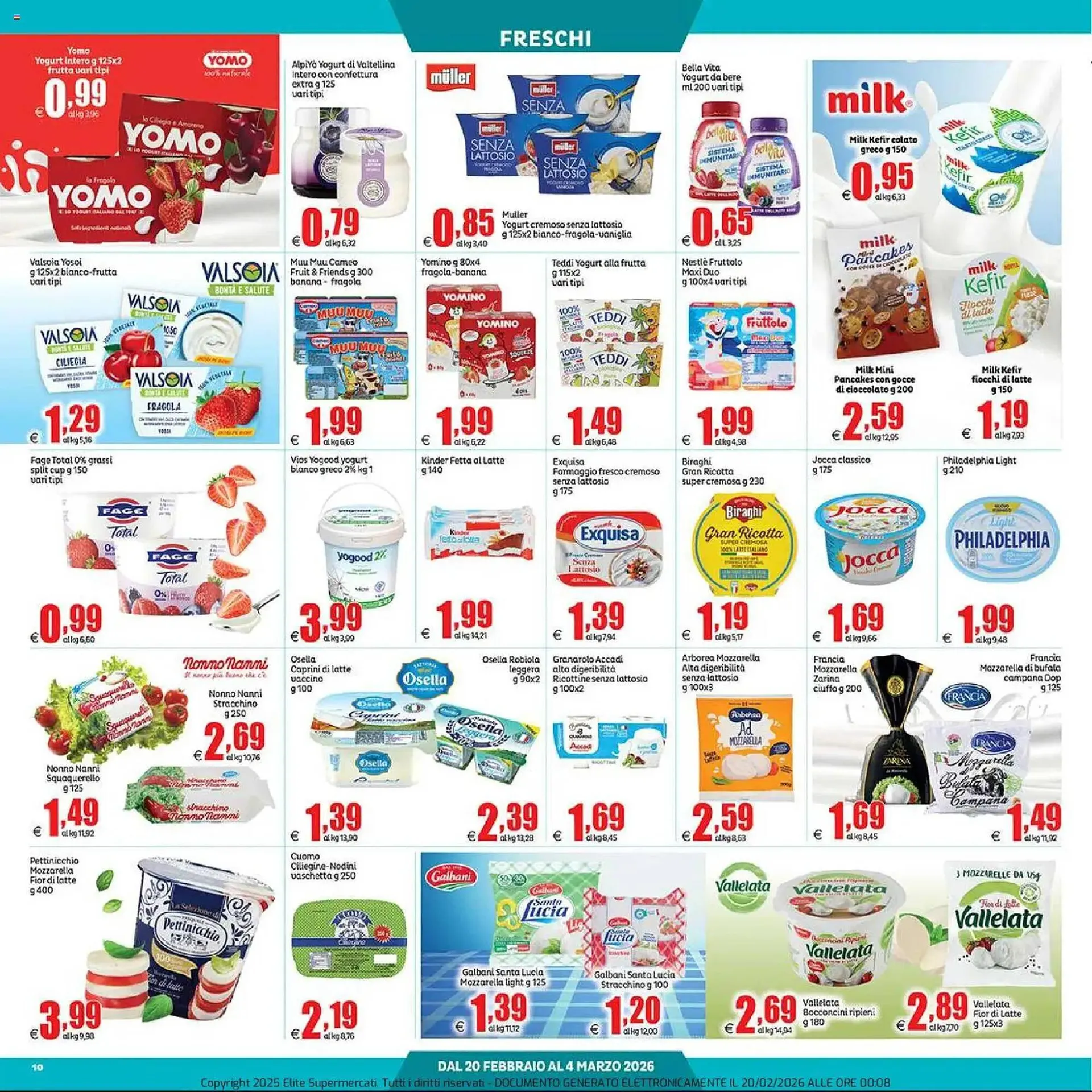 Volantino Elite da 20 febbraio a 4 marzo di 2026 - Pagina del volantino 10