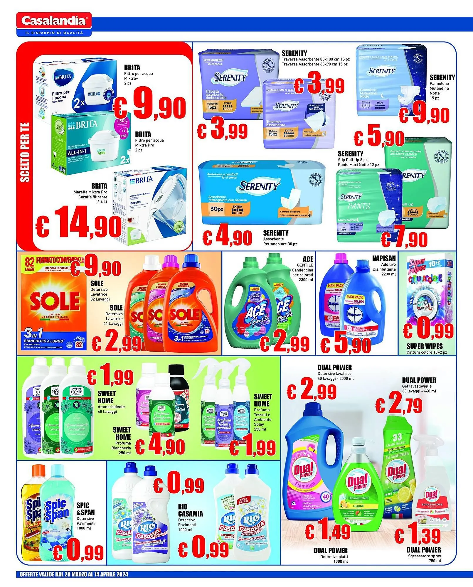 Volantino Casalandia da 28 marzo a 14 aprile di 2024 - Pagina del volantino 4
