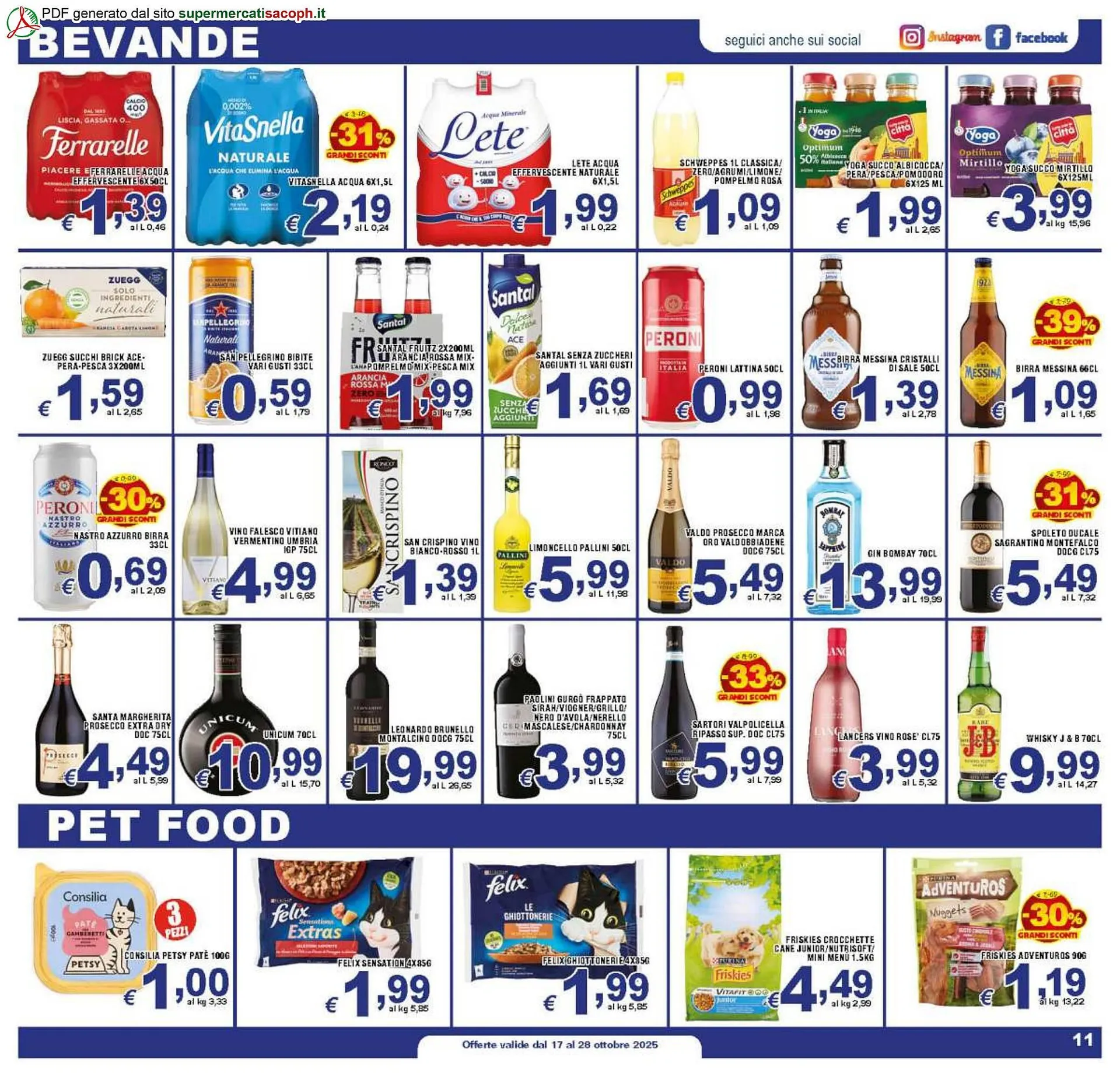 Volantino Sacoph da 17 ottobre a 28 ottobre di 2025 - Pagina del volantino 11