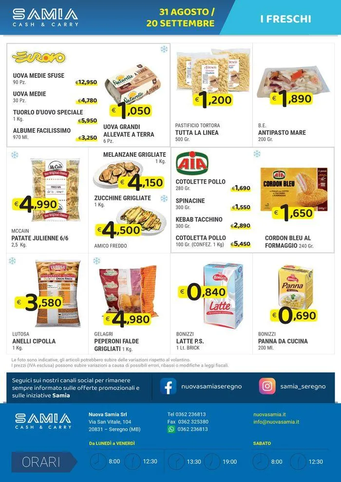 Dal 31 agosto al 20 settembre da 2 settembre a 20 settembre di 2024 - Pagina del volantino 8