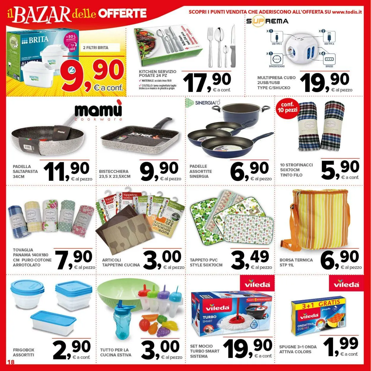 Todis Volantino attuale da 15 ottobre a 29 ottobre di 2025 - Pagina del volantino 18