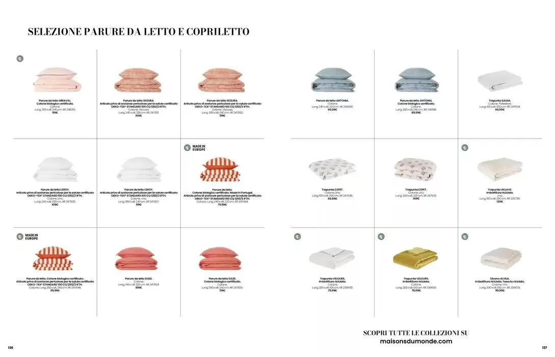 Fuga d'estate da 1 marzo a 30 settembre di 2025 - Pagina del volantino 70