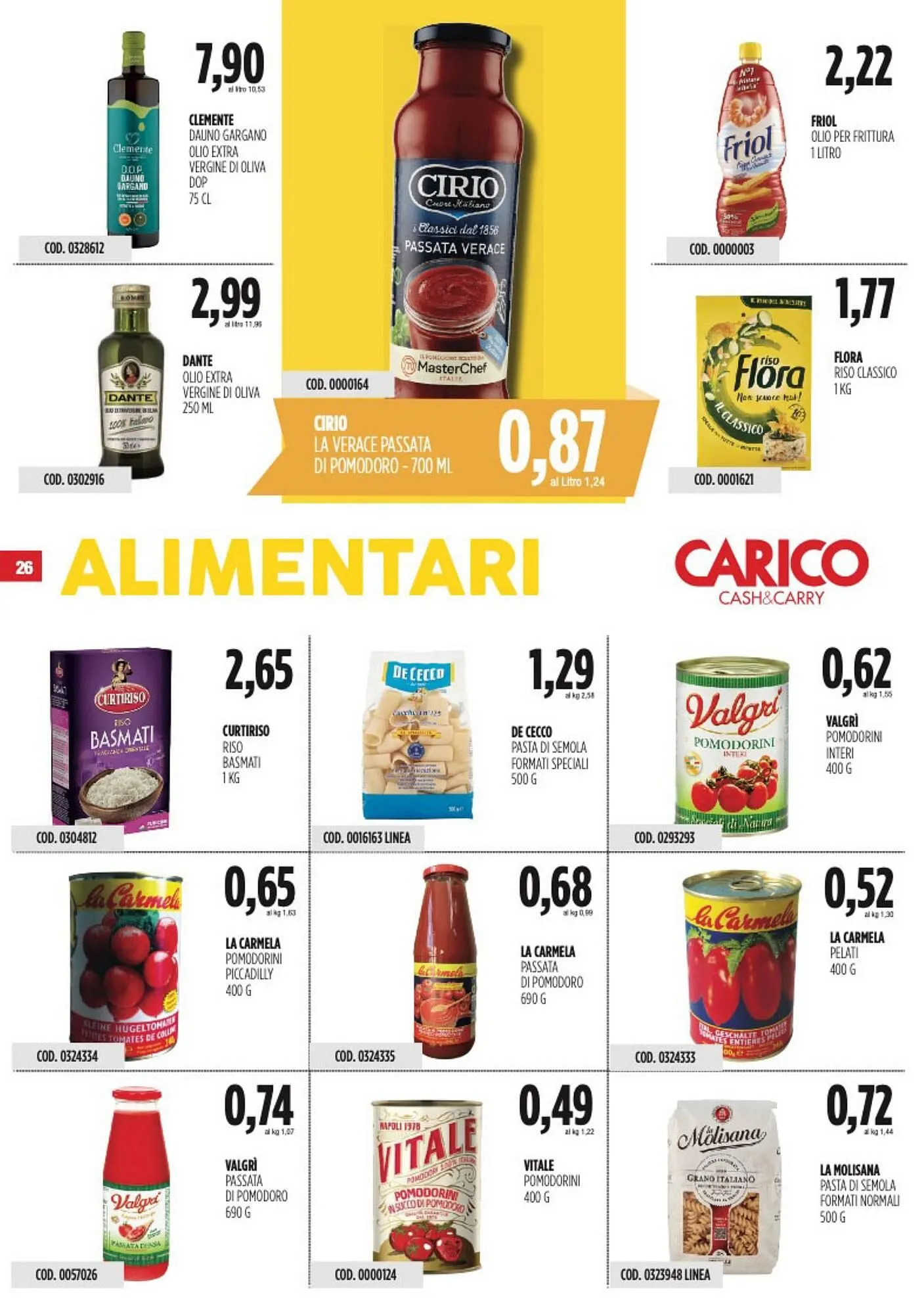 Volantino Carico Cash & Carry da 5 giugno a 18 giugno di 2025 - Pagina del volantino 26