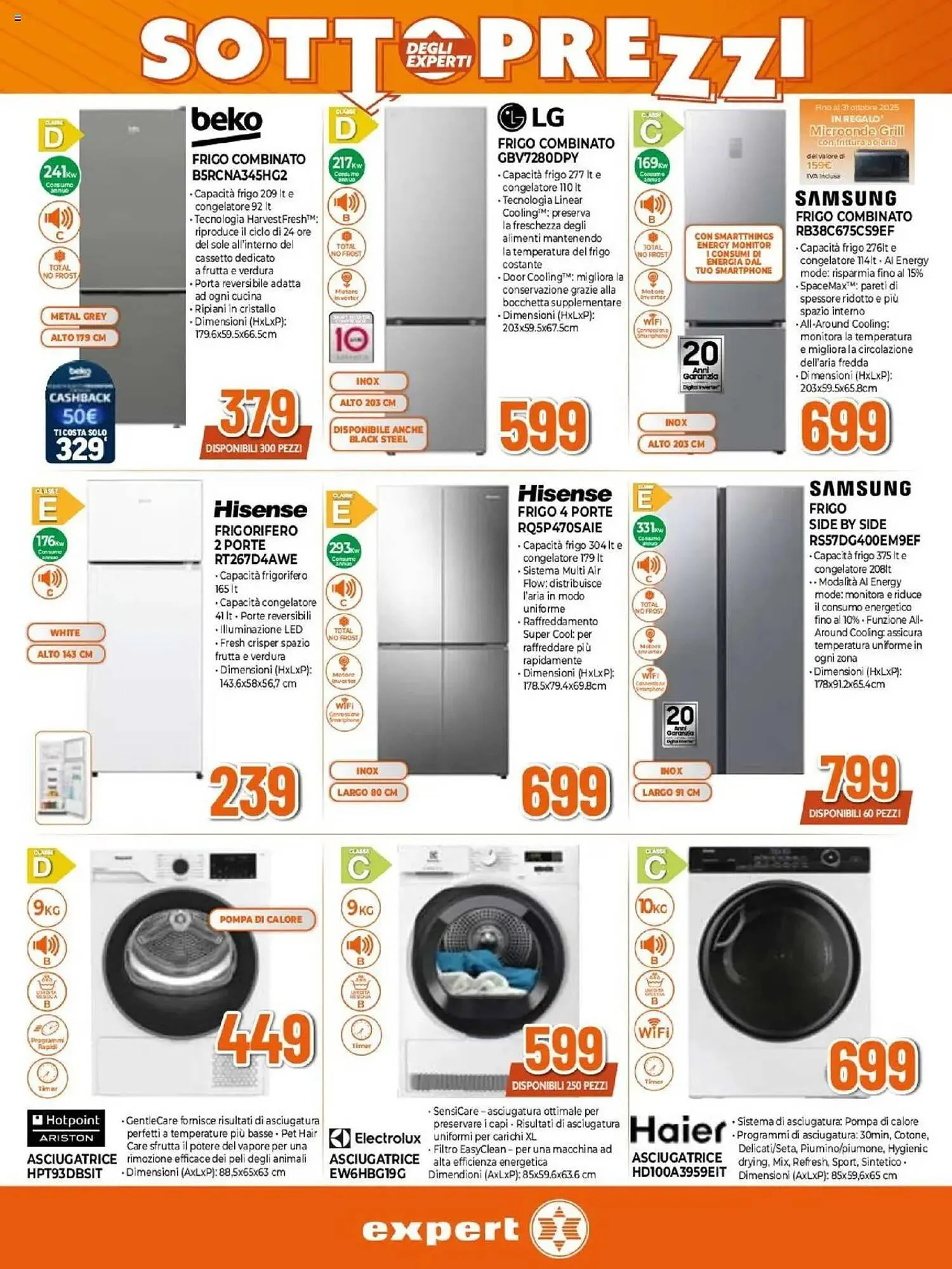 Volantino Expert da 2 ottobre a 15 ottobre di 2025 - Pagina del volantino 22