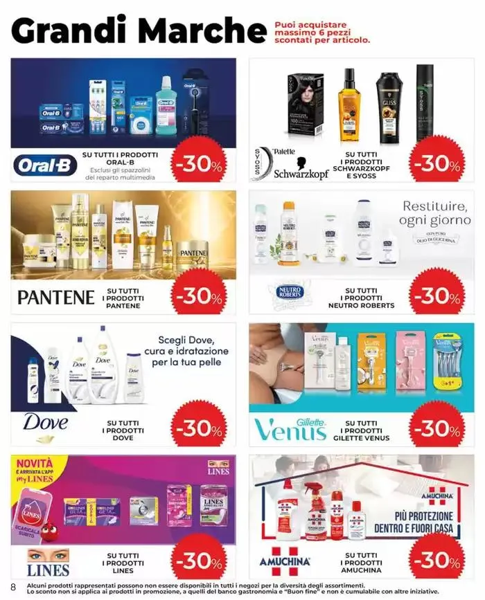 Grandi marche da 8 maggio a 21 maggio di 2025 - Pagina del volantino 8