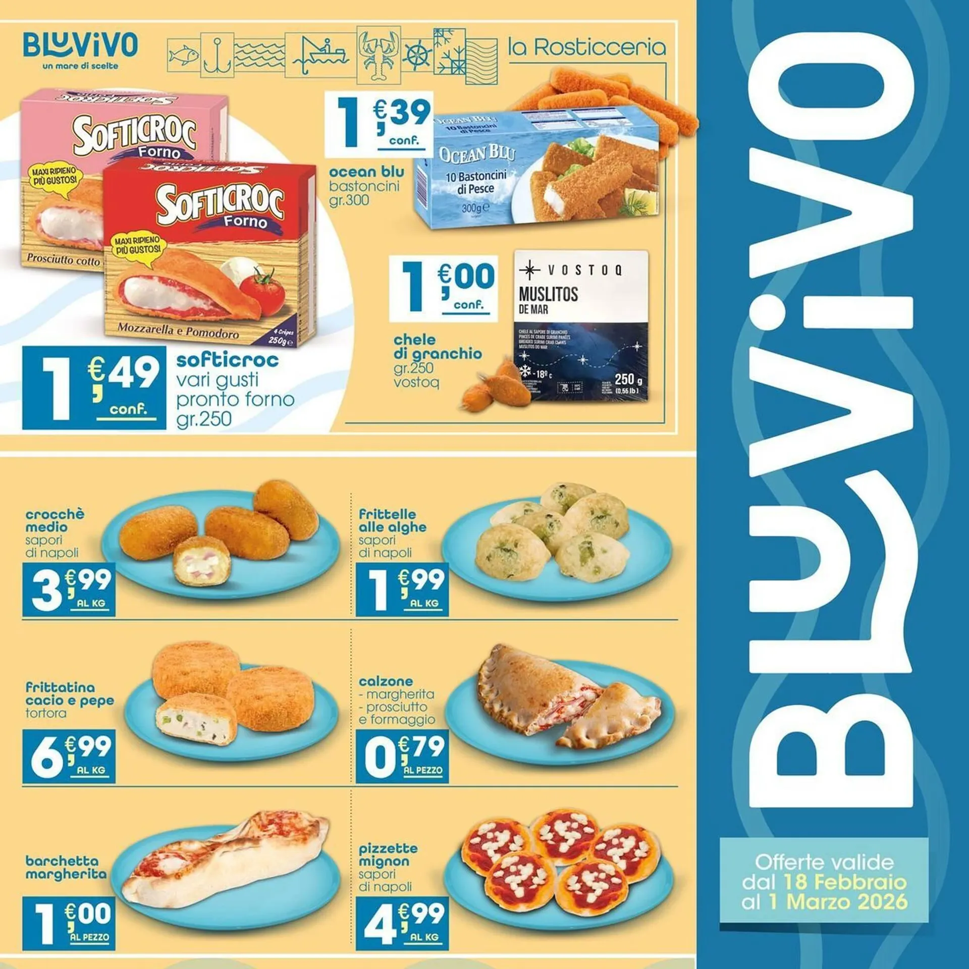 Volantino BluVivo da 18 febbraio a 1 marzo di 2026 - Pagina del volantino 1