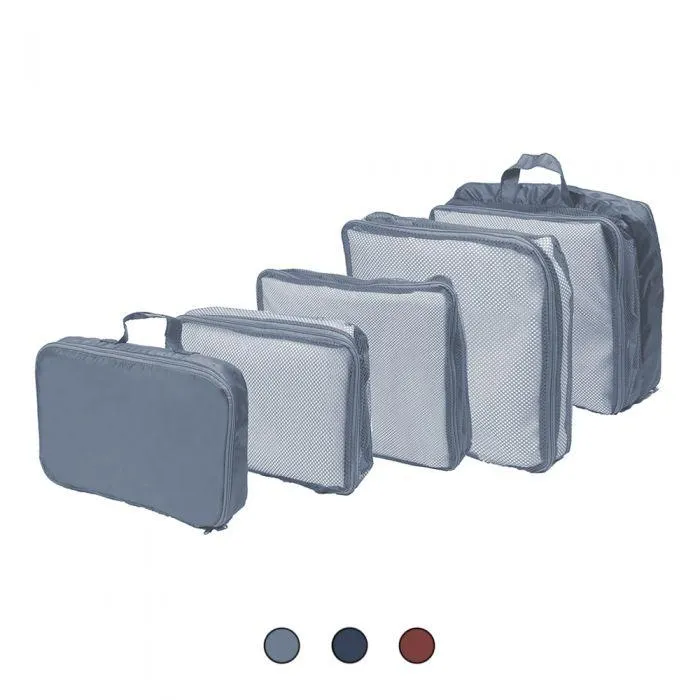 Set 5 organizer per valigia