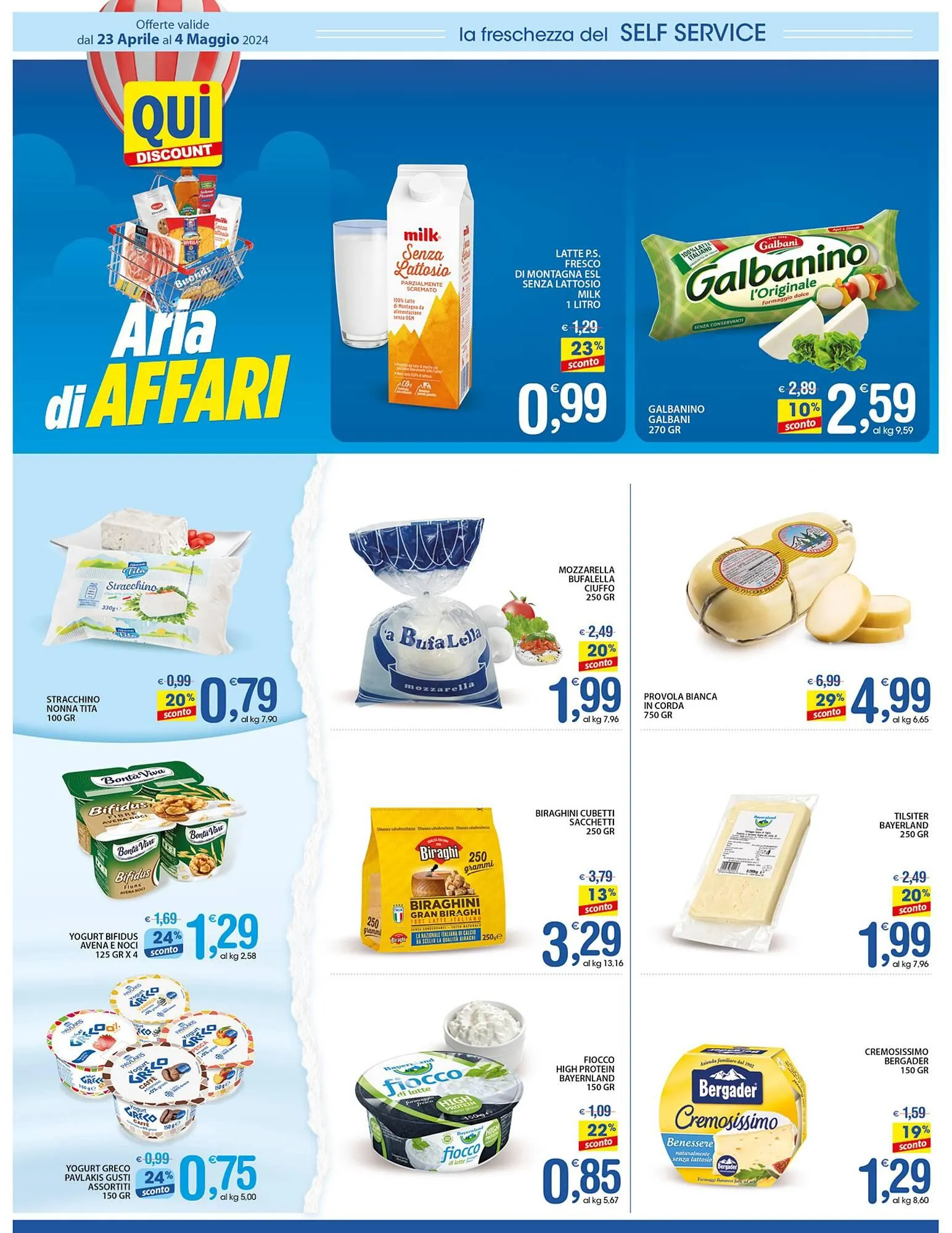 Volantino Qui Discount da 23 aprile a 4 maggio di 2024 - Pagina del volantino 2