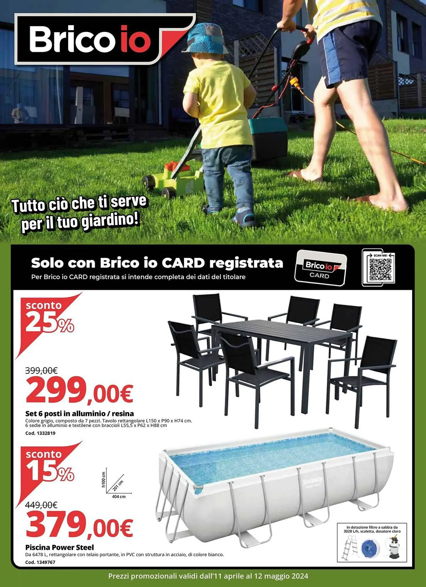 Volantino Brico Io da 11 aprile a 12 maggio di 2024 - Pagina del volantino 1