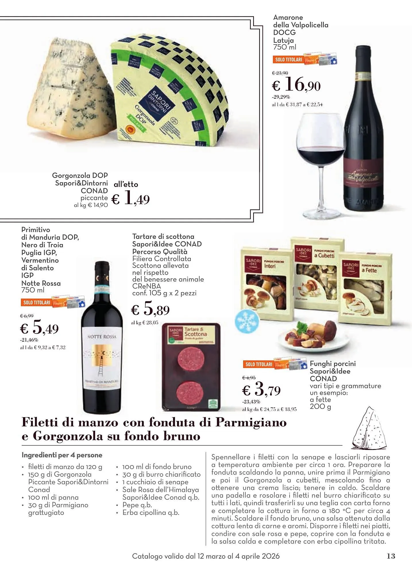 Volantino Conad da 12 marzo a 4 aprile di 2026 - Pagina del volantino 13