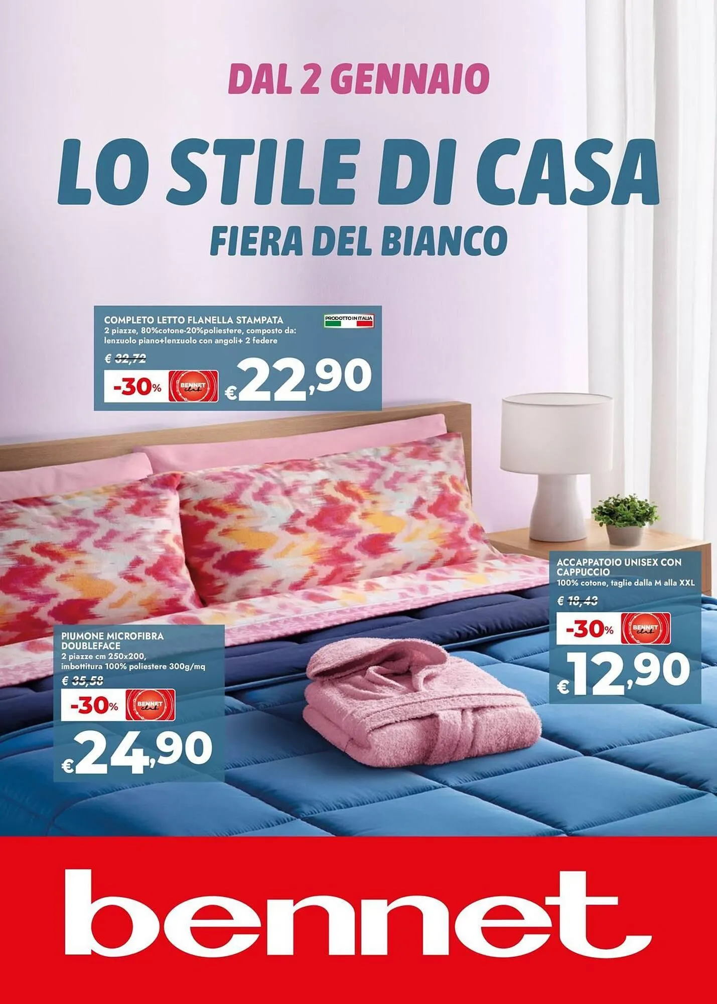 Volantino Bennet da 2 gennaio a 27 gennaio di 2026 - Pagina del volantino 1