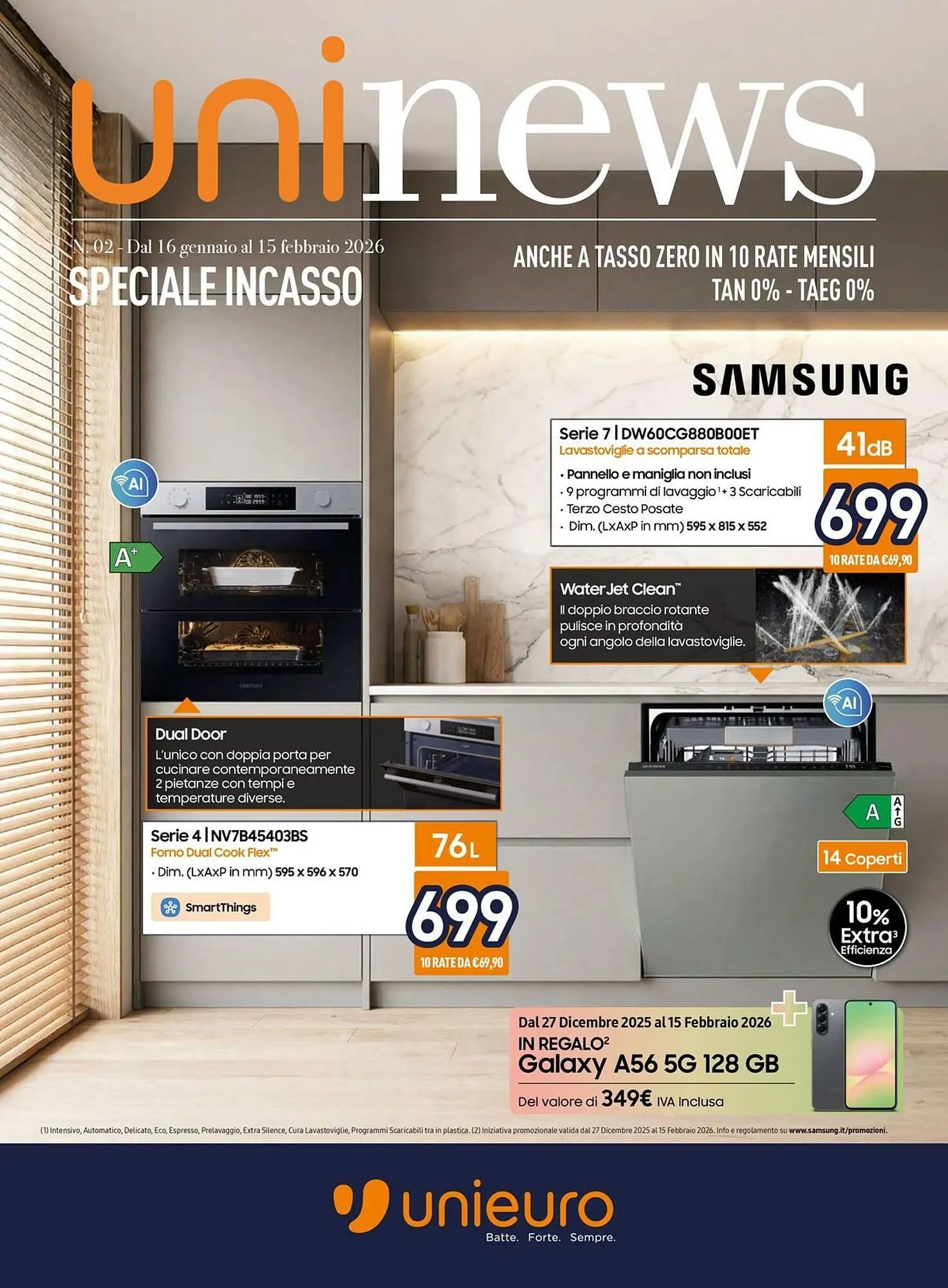 Volantino Unieuro da 16 gennaio a 15 febbraio di 2026 - Pagina del volantino 1