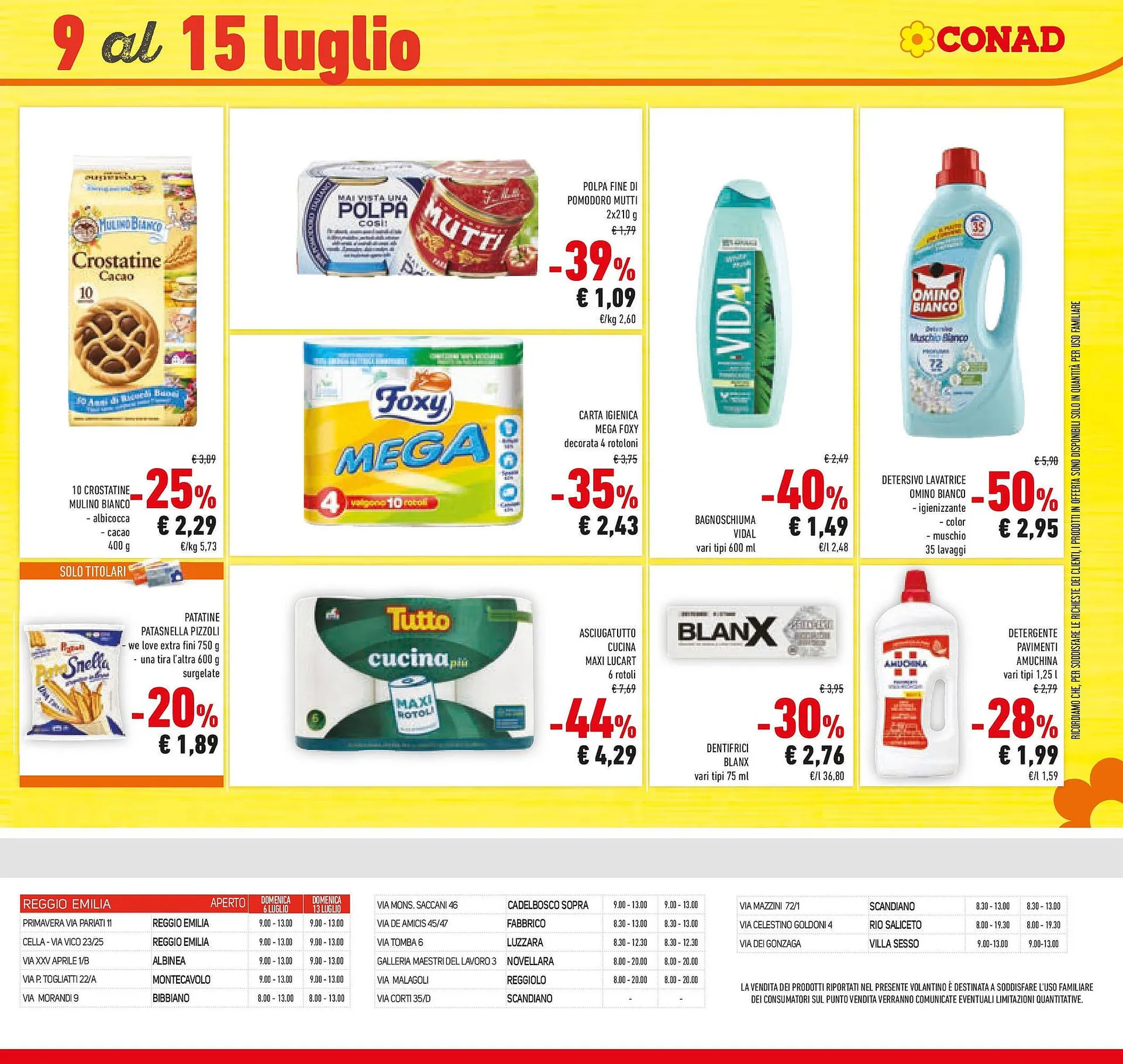 Volantino Conad da 30 giugno a 15 luglio di 2025 - Pagina del volantino 29