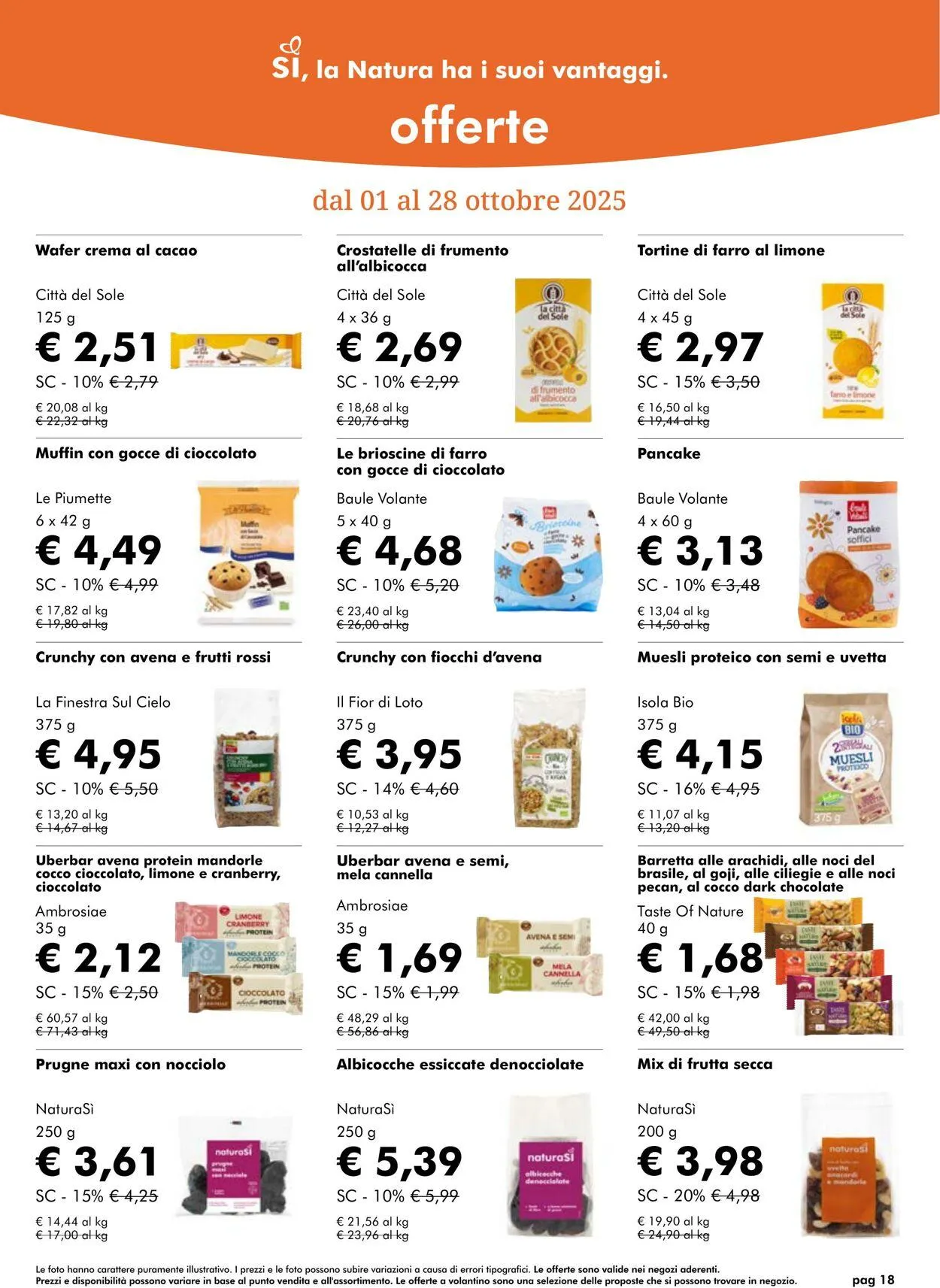 Natura Sì Volantino attuale da 23 ottobre a 6 novembre di 2025 - Pagina del volantino 18