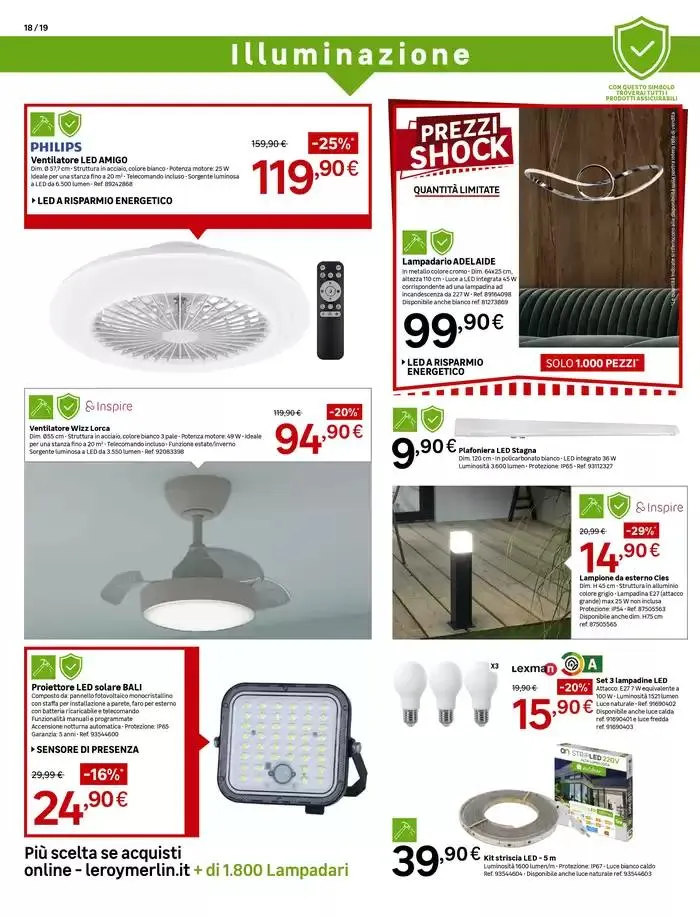 Progetti di primavera da Leroy Merlin! da 2 aprile a 5 maggio di 2025 - Pagina del volantino 18