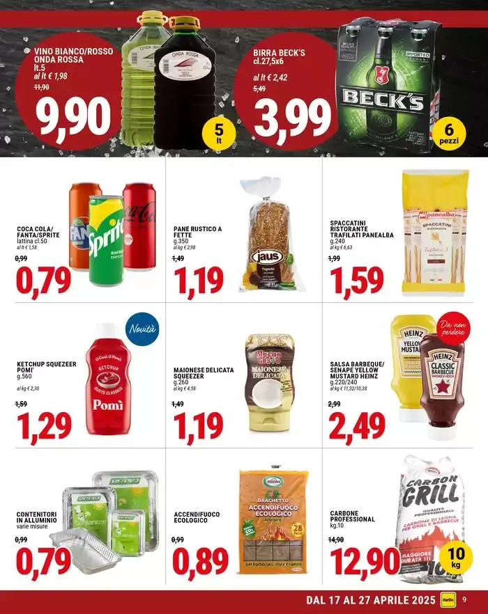 Buona Pasqua da 17 aprile a 27 aprile di 2025 - Pagina del volantino 9