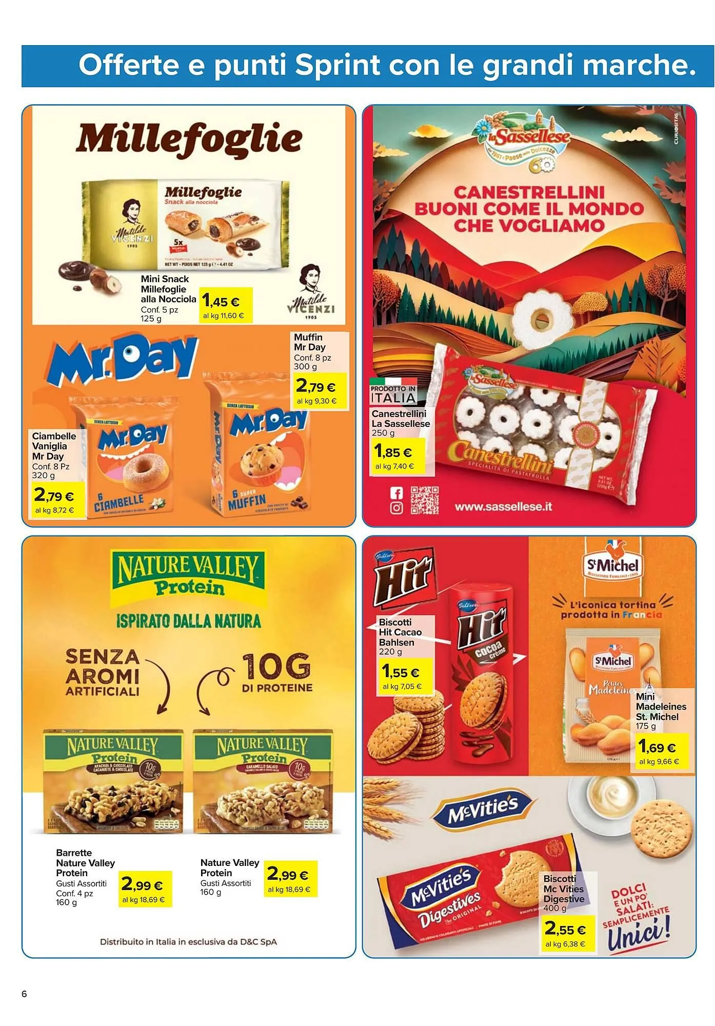 Volantino Carrefour Market da 4 novembre a 16 novembre di 2025 - Pagina del volantino 6