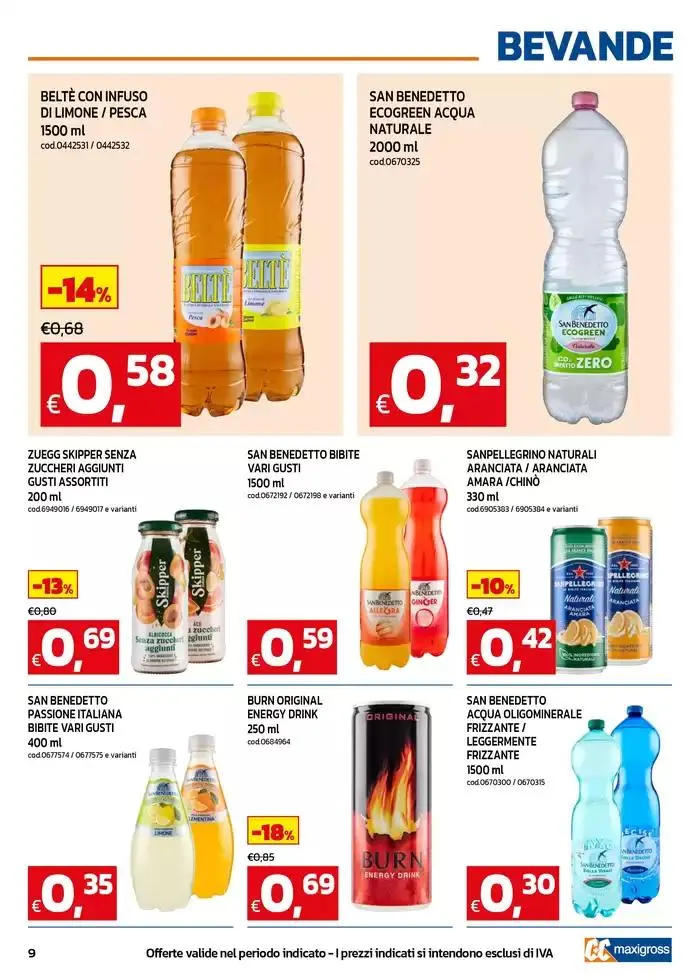 Promozioni, offerte per il tuo business da 5 maggio a 18 maggio di 2025 - Pagina del volantino 9