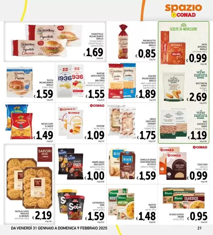 Sottocosto da 31 gennaio a 9 febbraio di 2025 - Pagina del volantino 21
