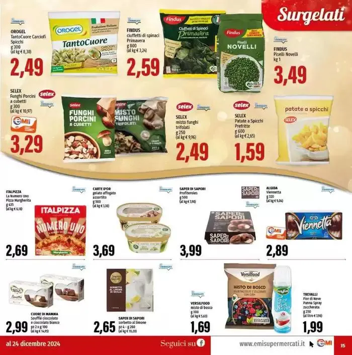 Il gusto delle feste da 20 dicembre a 24 dicembre di 2024 - Pagina del volantino 15