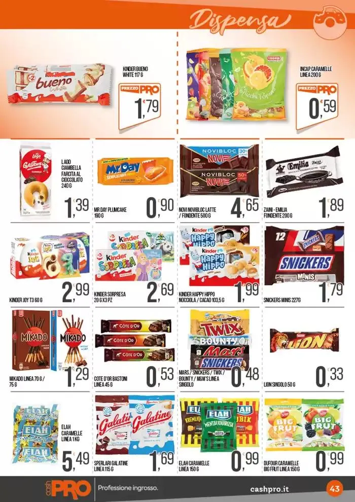 Buona pasqua a prezzi convenienti! da 7 aprile a 27 aprile di 2025 - Pagina del volantino 43