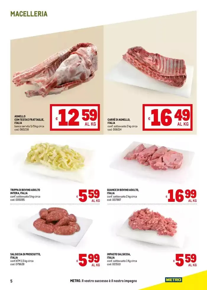 Sapori d'Italia -Lazio da 3 aprile a 30 aprile di 2025 - Pagina del volantino 5