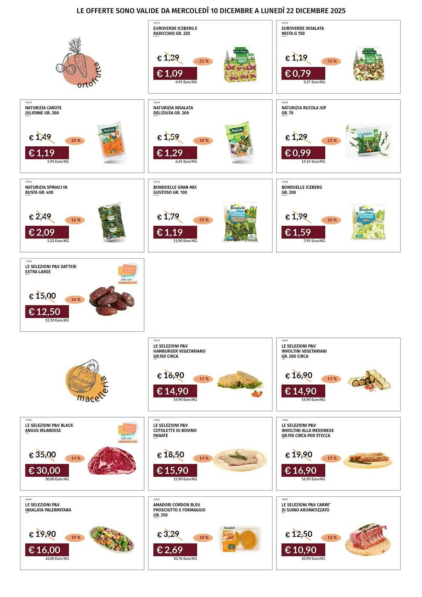 Volantino Prezzemolo e Vitale da 11 dicembre a 22 dicembre di 2025 - Pagina del volantino 15