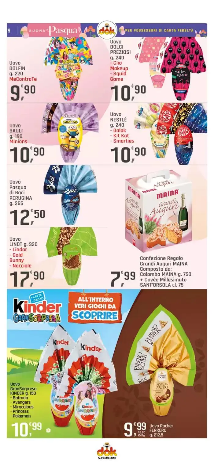 Riapre da 8 aprile a 19 aprile di 2025 - Pagina del volantino 9