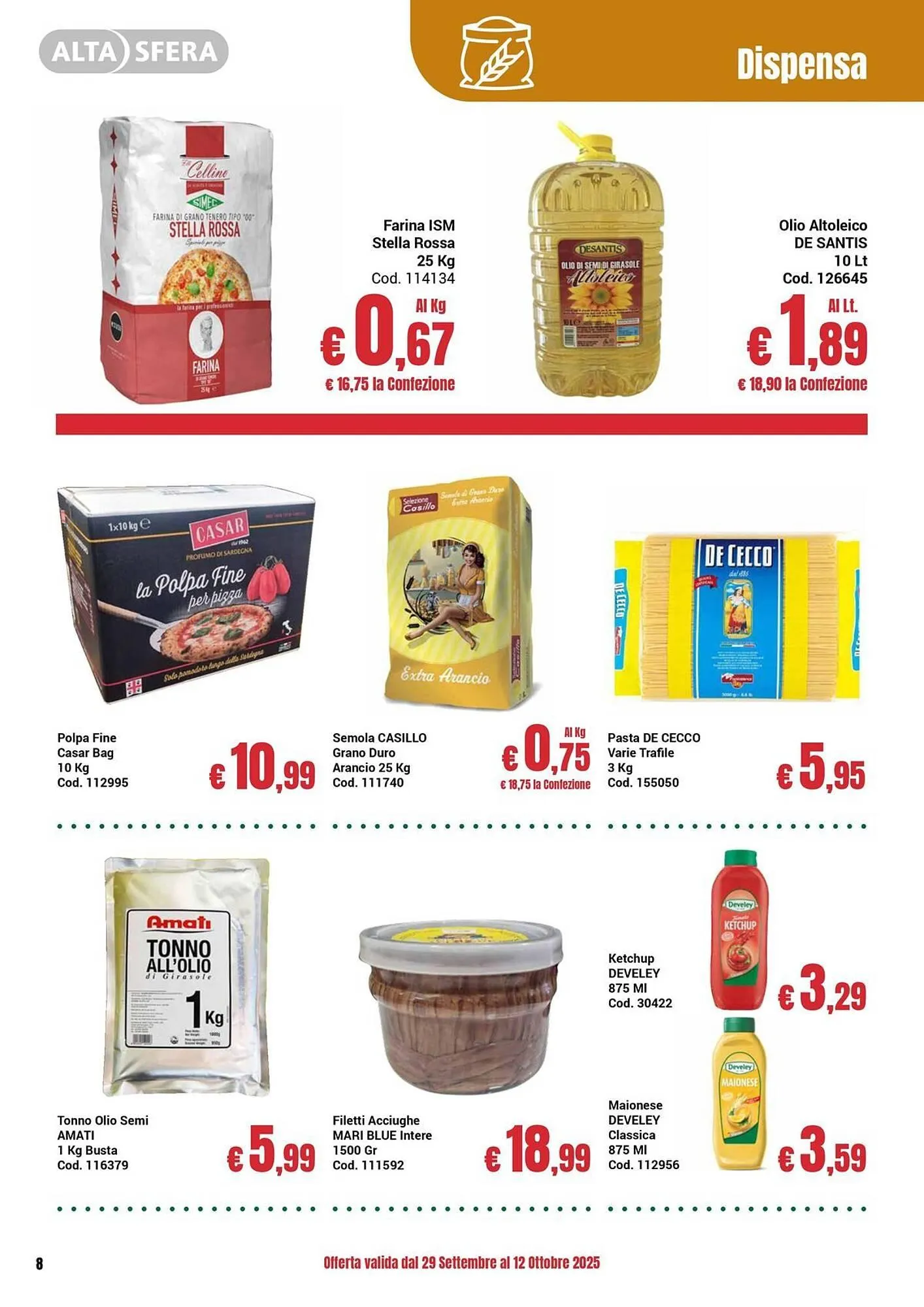 Volantino Centro Cash da 29 settembre a 12 ottobre di 2025 - Pagina del volantino 8