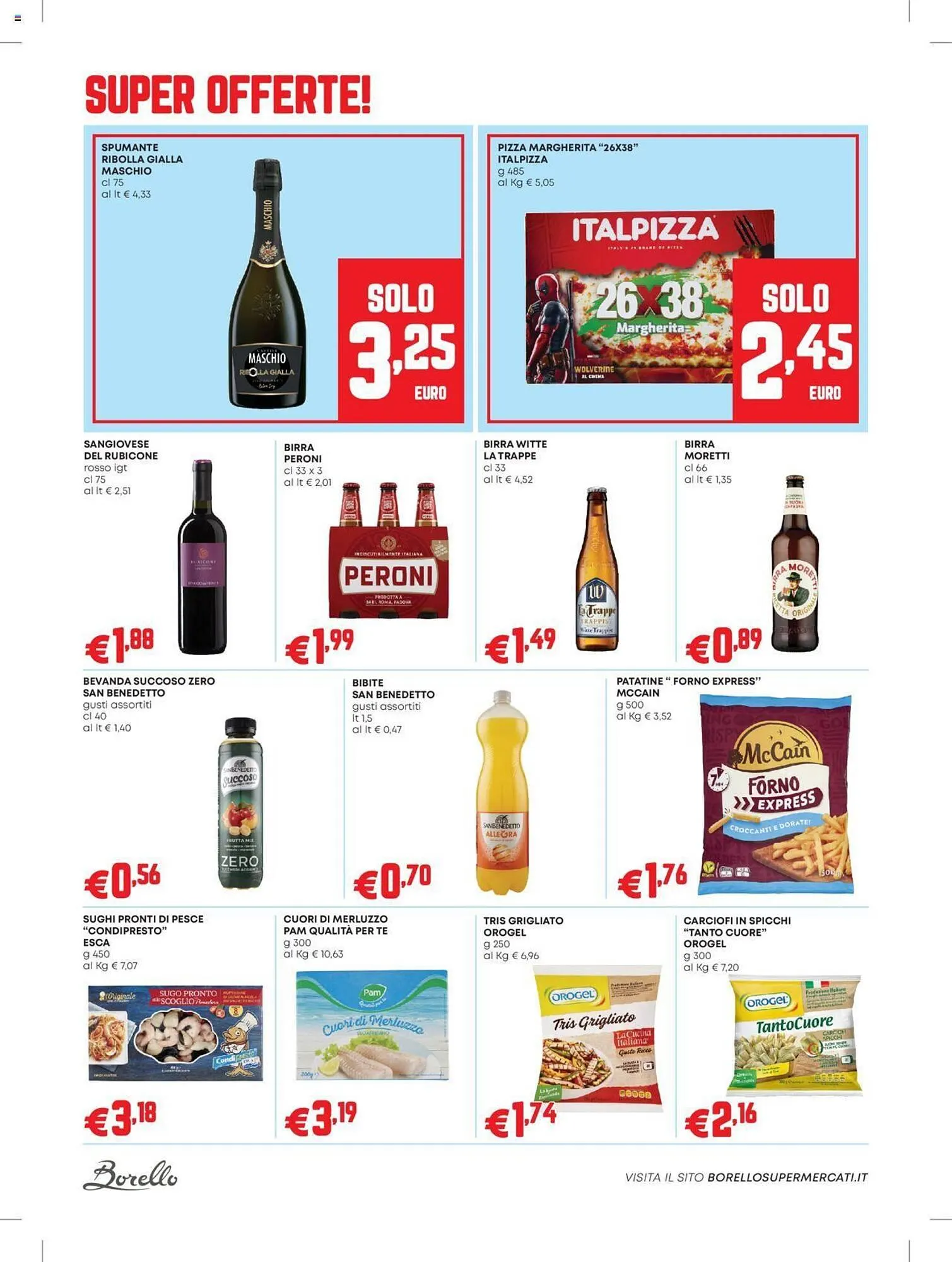 Volantino Borello Supermercati da 17 ottobre a 30 ottobre di 2024 - Pagina del volantino 4