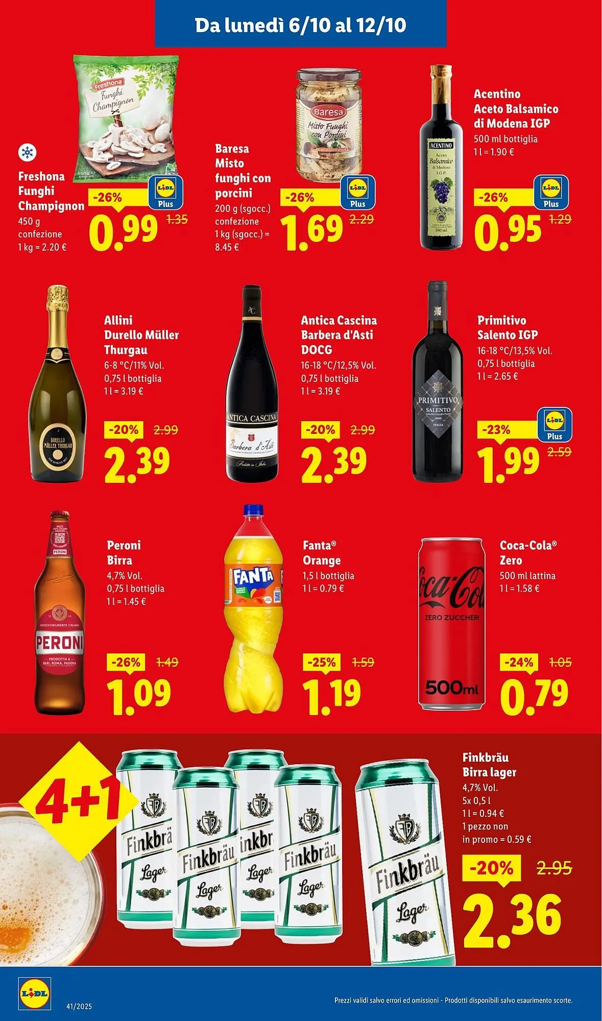 Volantino Lidl da 6 ottobre a 12 ottobre di 2025 - Pagina del volantino 10