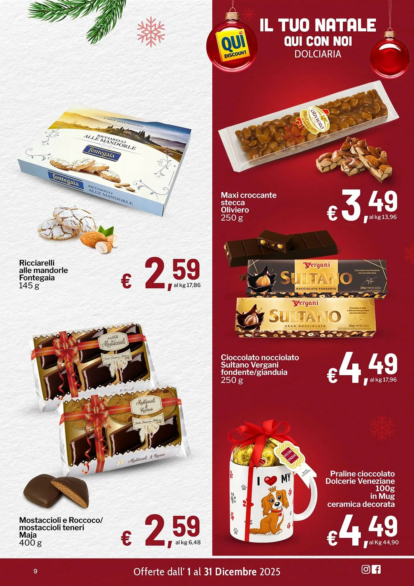 Volantino Qui Discount da 2 dicembre a 31 dicembre di 2025 - Pagina del volantino 9