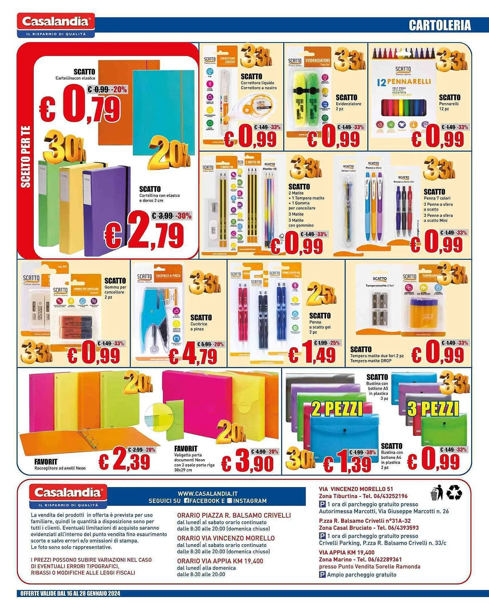 Volantino Casalandia da 16 gennaio a 28 gennaio di 2024 - Pagina del volantino 12
