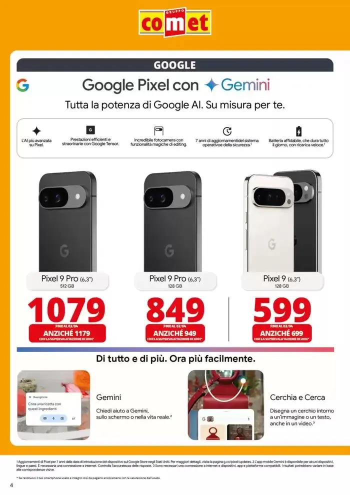Speciale Telefonia da Comet! da 20 marzo a 2 aprile di 2025 - Pagina del volantino 4