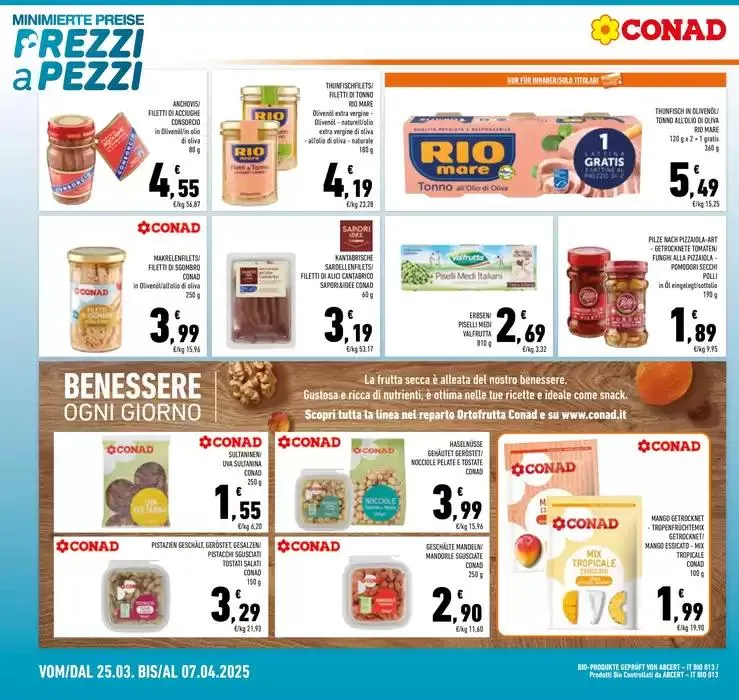 Prezzi a pezzi da 25 marzo a 7 aprile di 2025 - Pagina del volantino 16