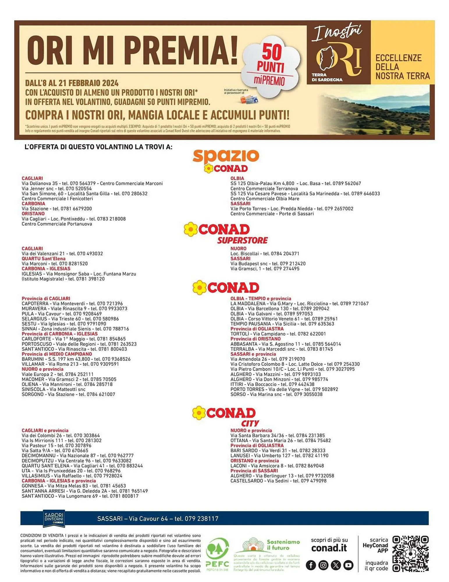 Volantino Sapori & Dintorni Conad da 8 febbraio a 21 febbraio di 2024 - Pagina del volantino 16