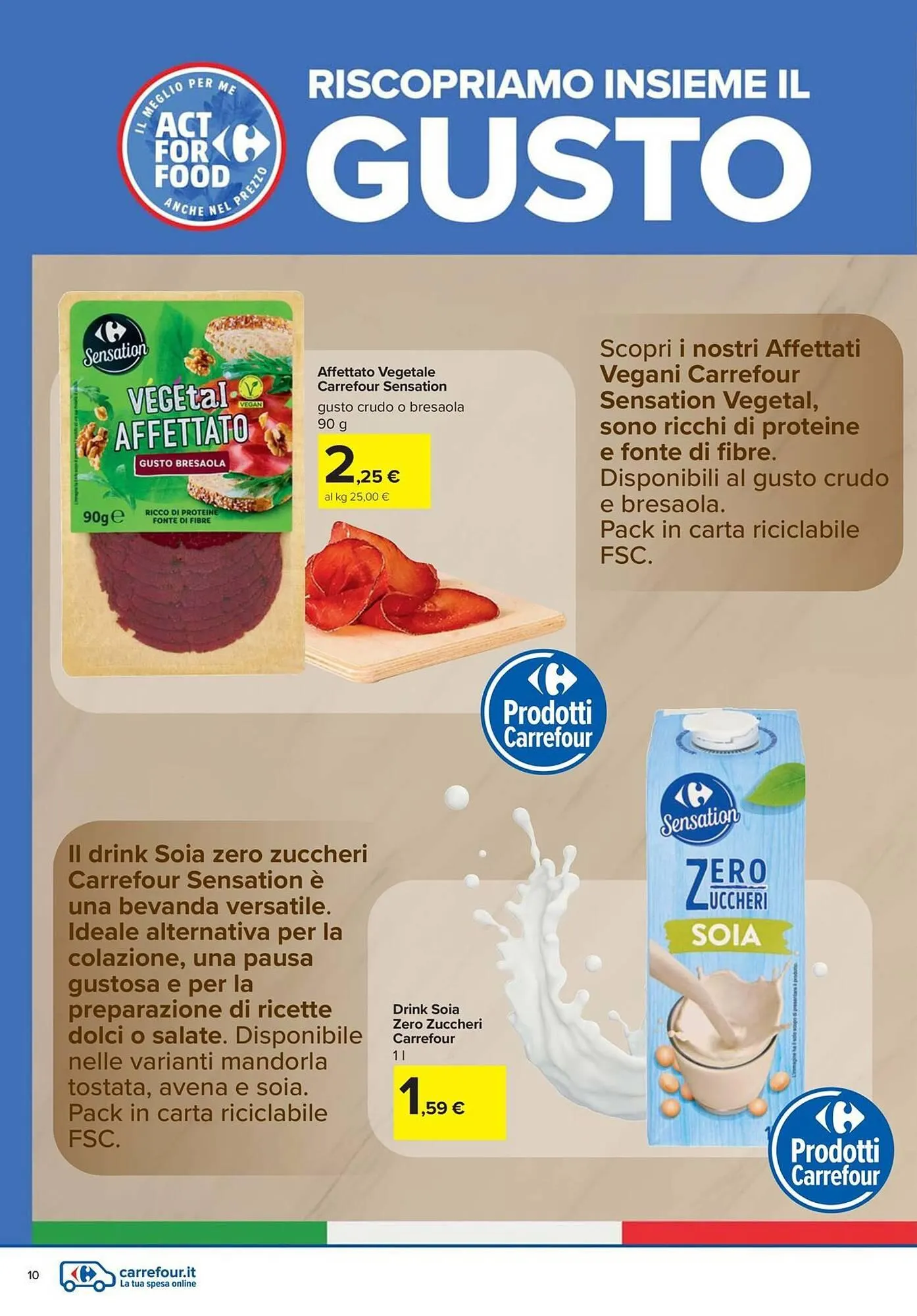 Volantino Carrefour Iper da 29 maggio a 25 giugno di 2025 - Pagina del volantino 10