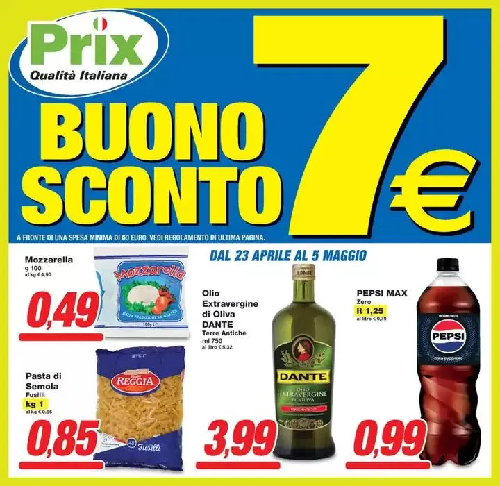 Buono sconto 7€ - 1