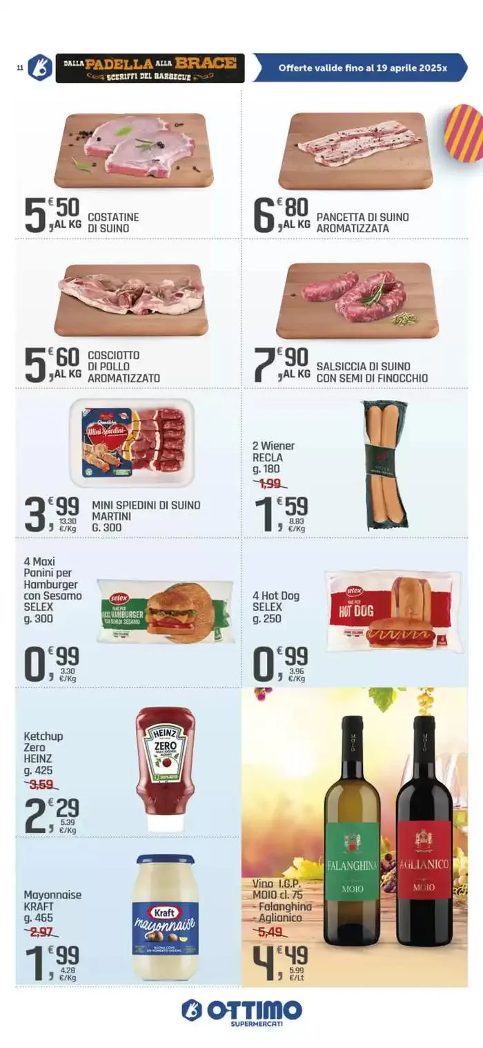 Offerte valide dal 9 al 19 Aprile 2025 da 15 aprile a 19 aprile di 2025 - Pagina del volantino 11