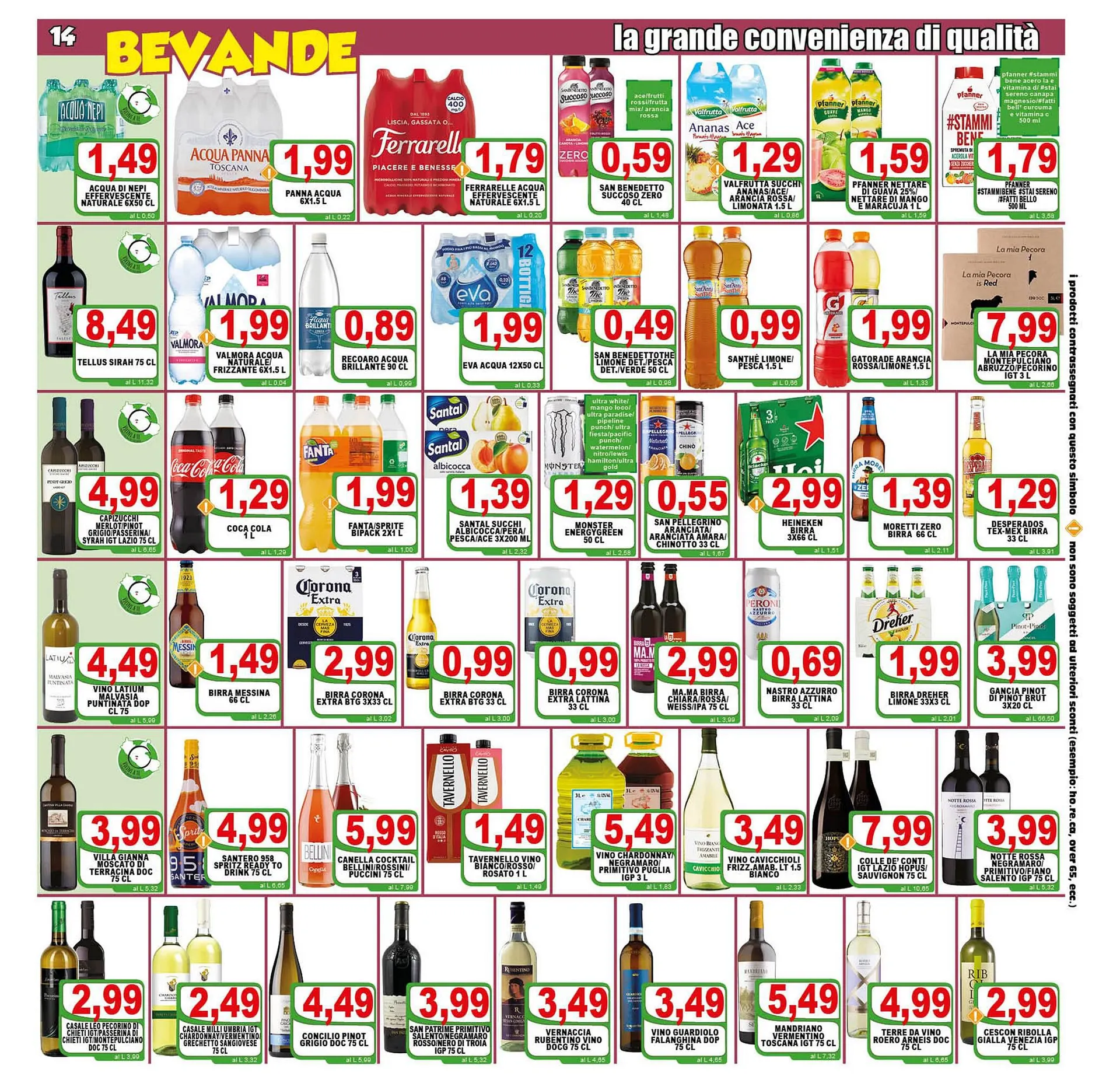 Volantino Top Supermercati da 11 agosto a 22 agosto di 2023 - Pagina del volantino 14