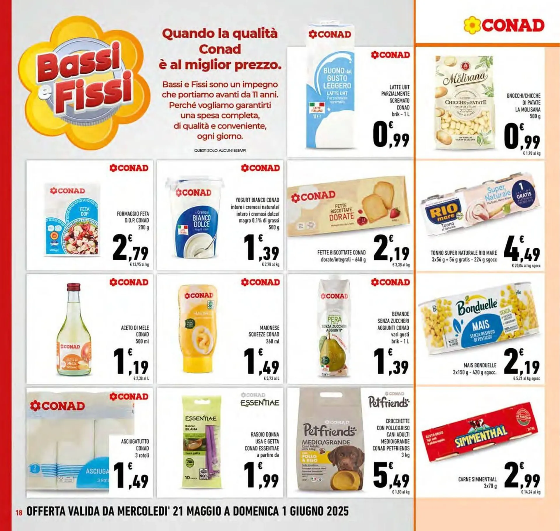 Volantino Conad da 21 maggio a 1 giugno di 2025 - Pagina del volantino 18