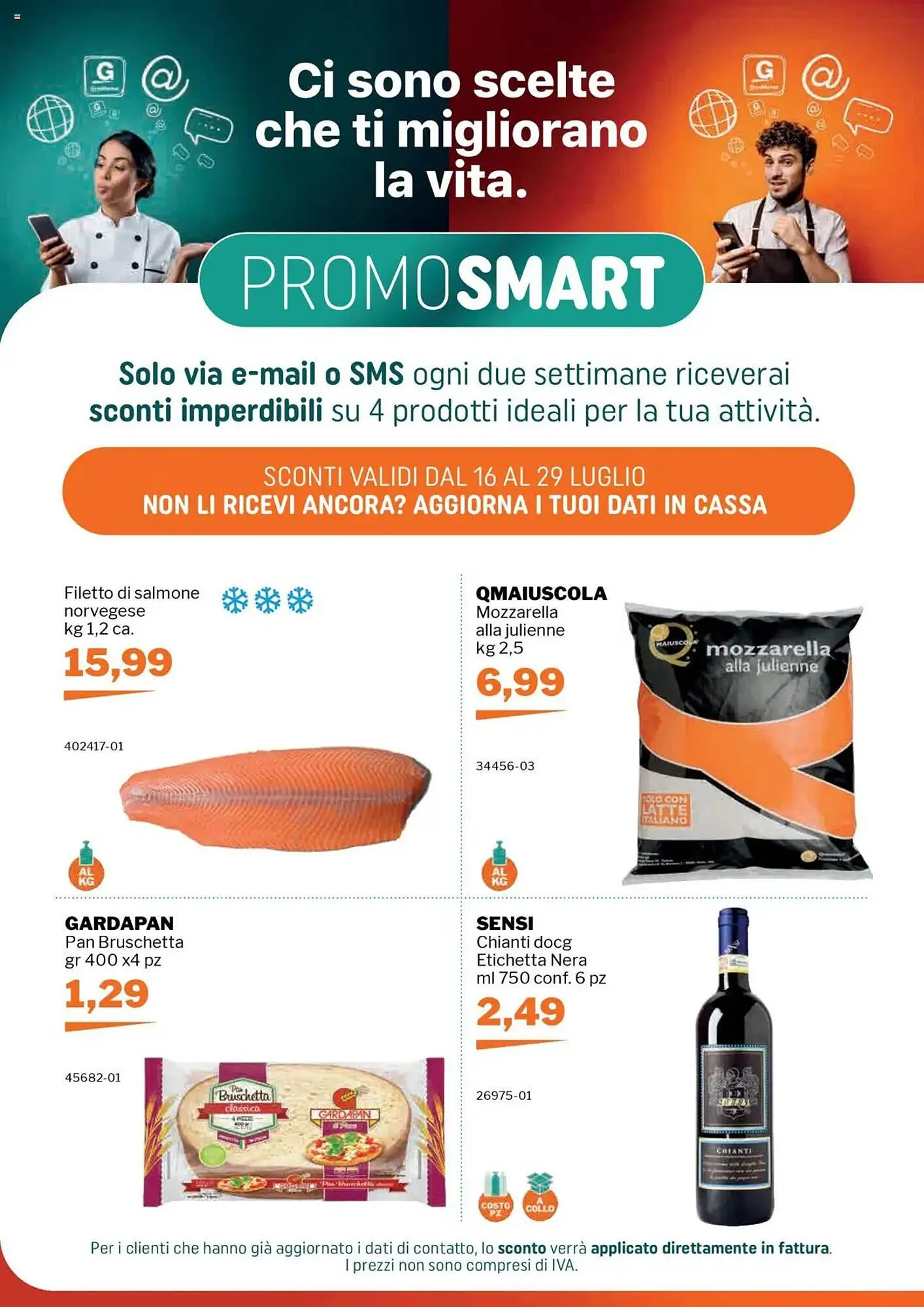 Volantino GrosMarket da 16 luglio a 29 luglio di 2025 - Pagina del volantino 1