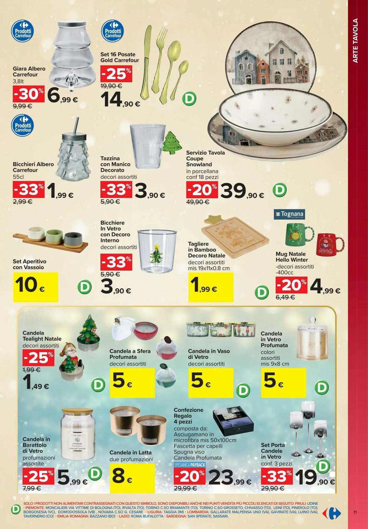 Carrefour Volantino attuale da 3 novembre a 24 dicembre di 2025 - Pagina del volantino 11