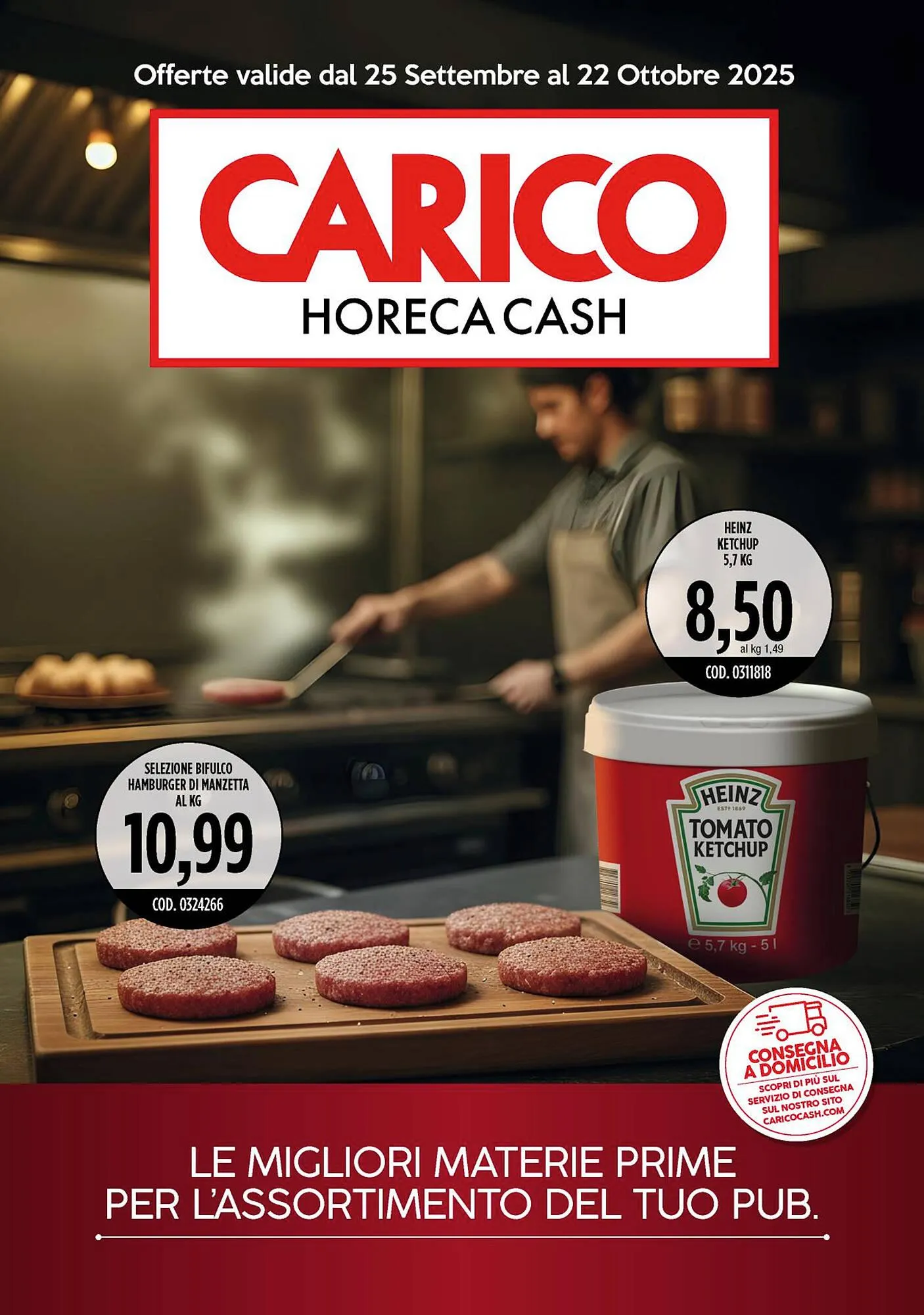 Volantino Carico Cash & Carry da 25 settembre a 22 ottobre di 2025 - Pagina del volantino 1