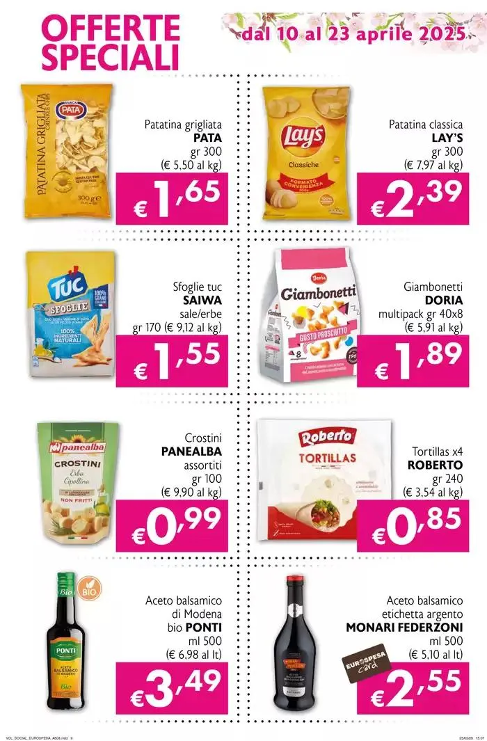 Offerte Speciali da 10 aprile a 23 aprile di 2025 - Pagina del volantino 9