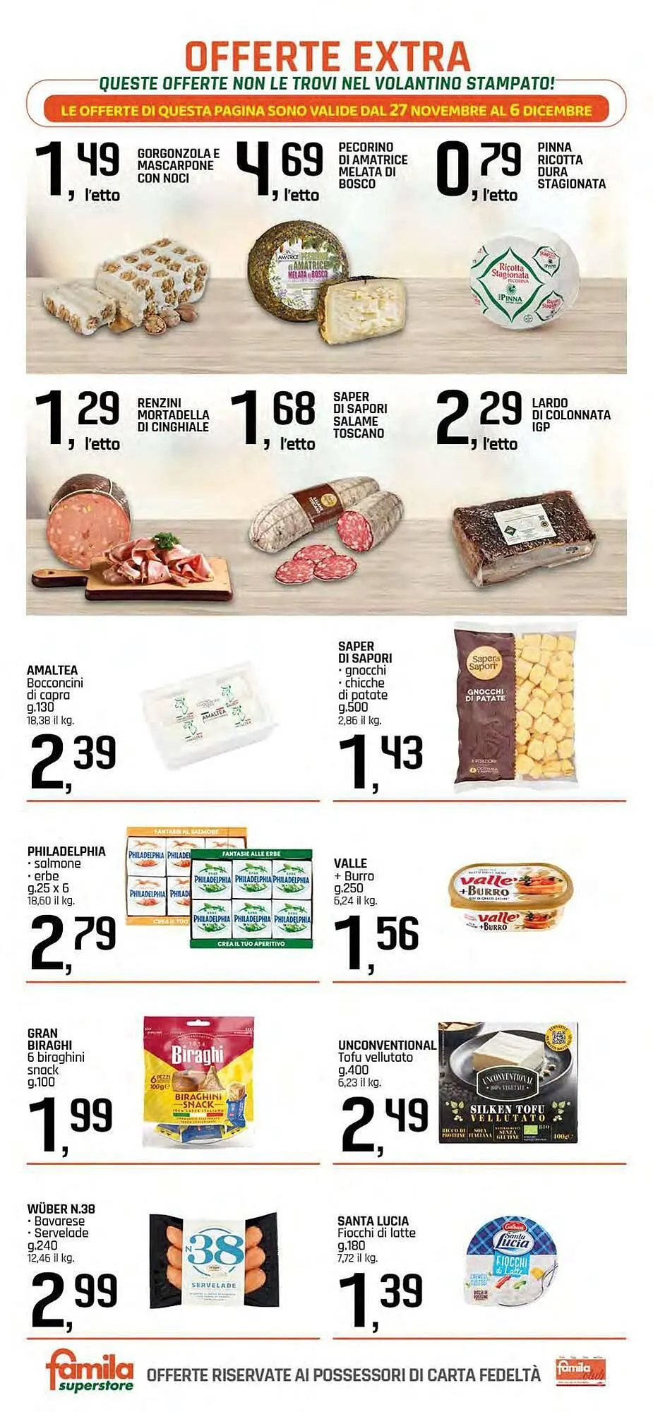 Volantino Famila Superstore da 27 novembre a 6 dicembre di 2025 - Pagina del volantino 22
